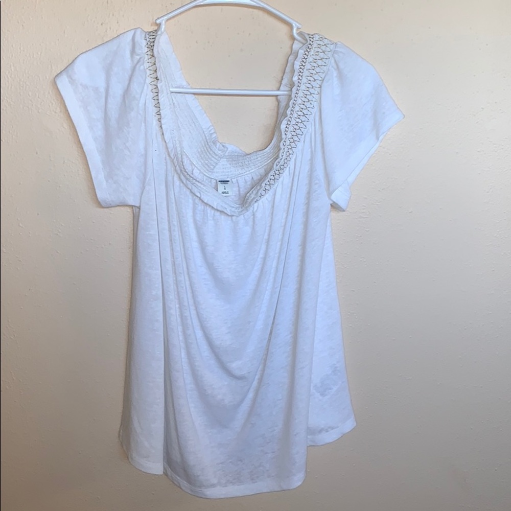 Off the shoulder blouse
